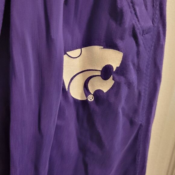 NEW S KSTATE PURPLE JOGGERS CUFF PANTS W/ POCKETS SMALL NWT - Picture 5 of 7